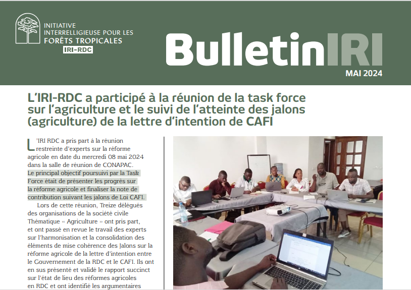 BULLETIN IRI-RDC MAI 2024