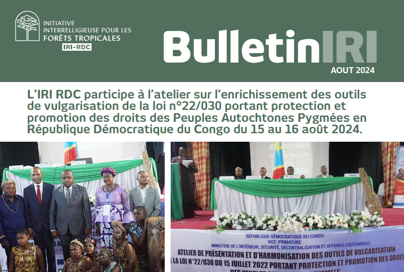 BULLETIN IRI-RDC AOUT 2024